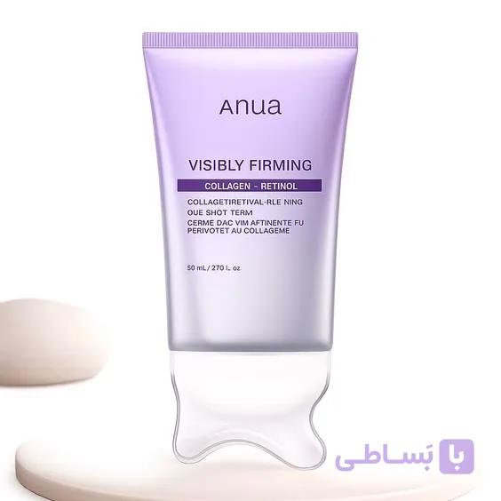 کرم گواشا لیفتینگ و ضدچروک آنوا حاوی کلاژن و رتینول | Anua Collagen Retinol Refining Gua Sha Cream 80ml — تصویر 1
