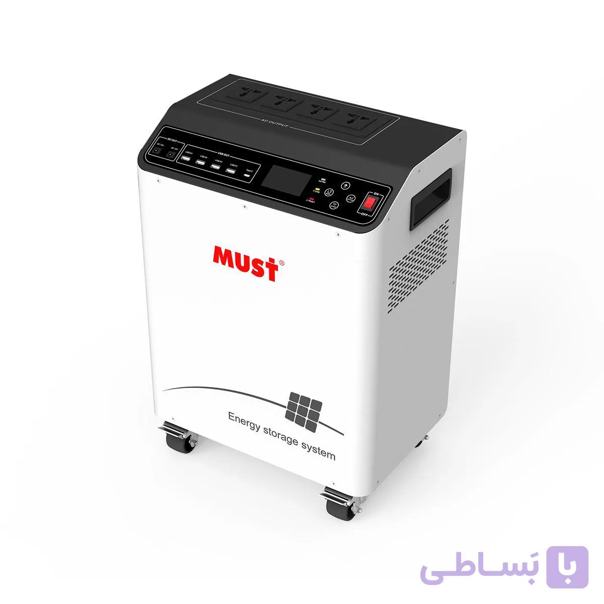 آل این وان خورشیدی 10 کیلو وات باتری لیتیومی 15.36 کیلو وات ساعت برند MUST — تصویر 1