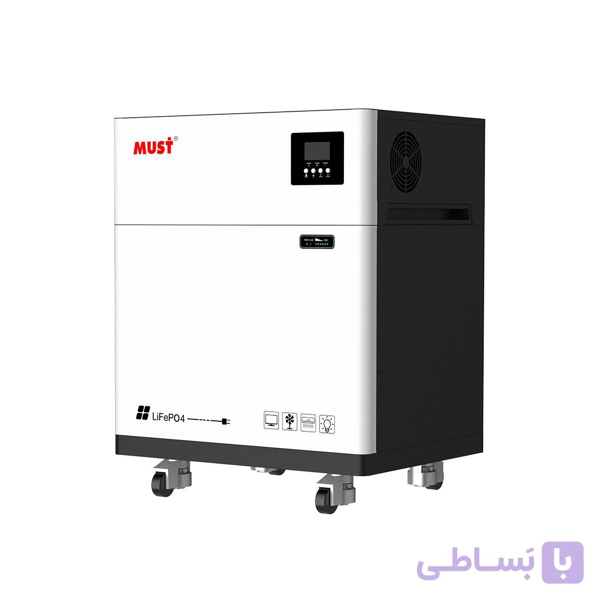 آل این وان خورشیدی (1.5kw-6kw) باتری لیتیومی 14.3 کیلو وات ساعت برند MUST — تصویر 1