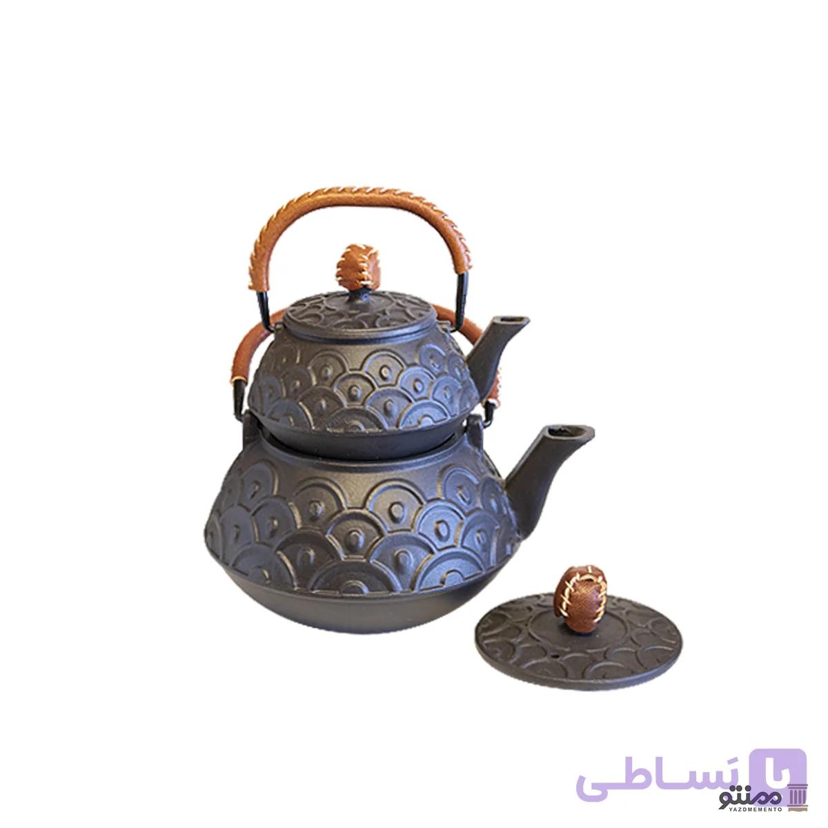 ست کتری و قوری چدن مدل fiorenza — تصویر 1