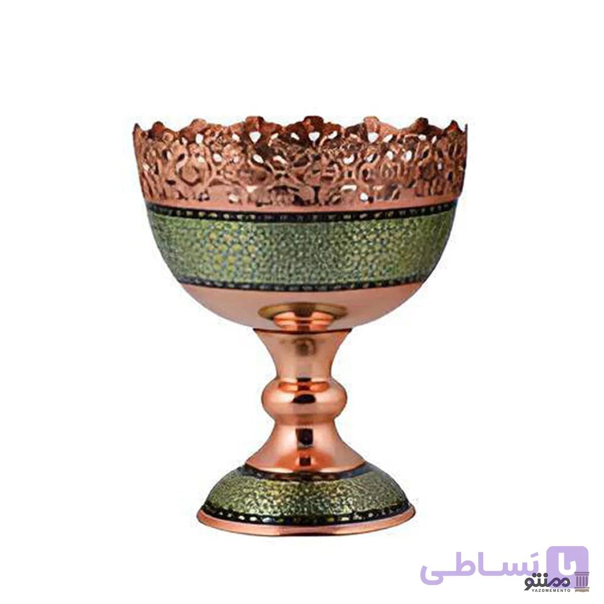آجیل خوری مس و خاتم آقاجانی ارتفاع 25 — تصویر 1