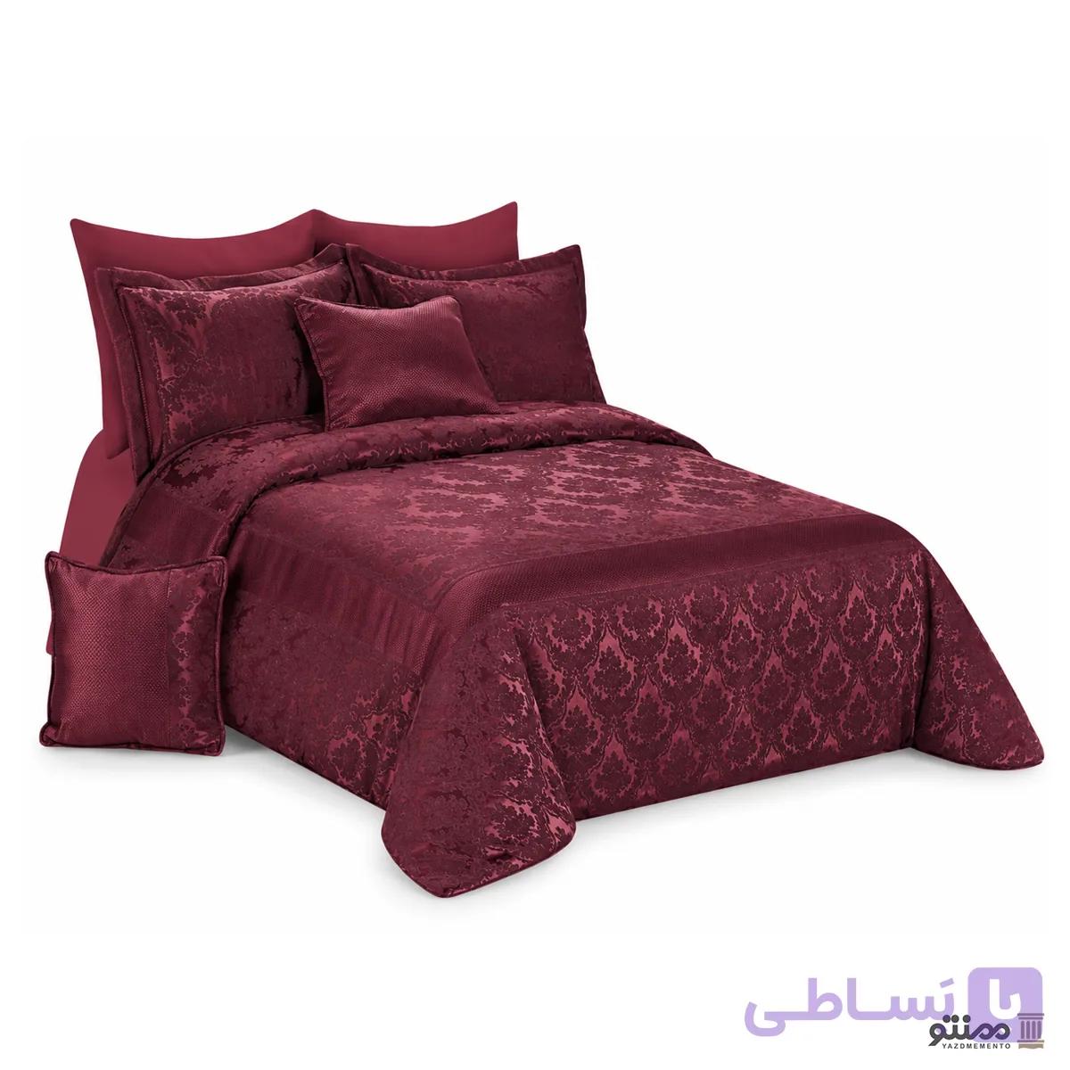 سرویس روتختی 8 تکه سیمین BROWNING دو نفره ۲۴۰×۲۵۰ — تصویر 1