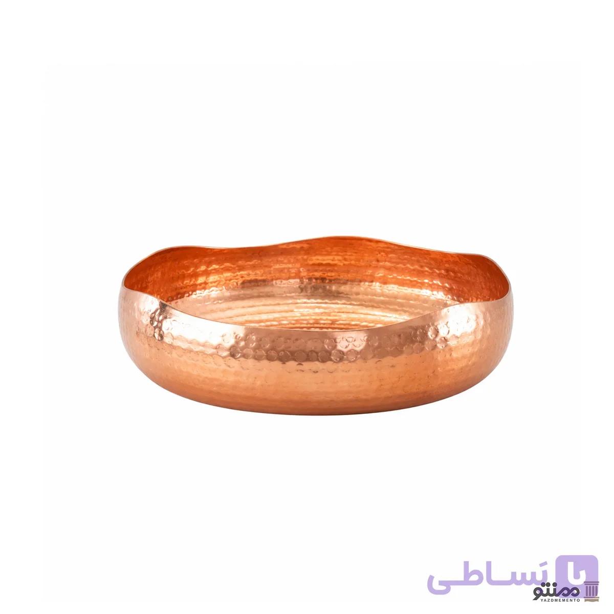 کاسه مسی مدل درسا لب دالبر — تصویر 1