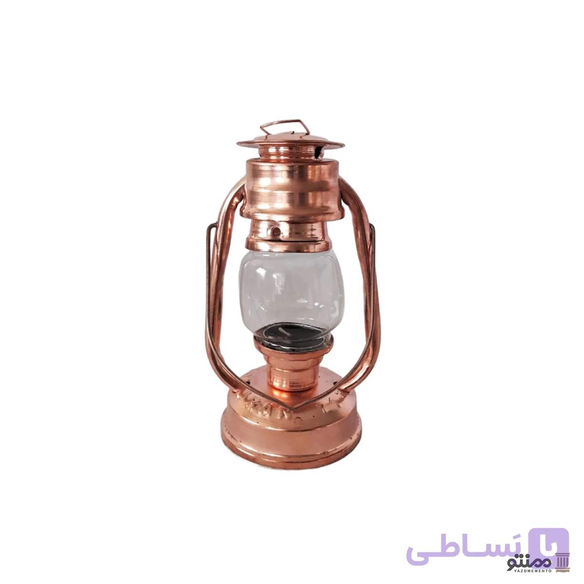 فانوس مسی دکوری دسته دار — تصویر 1