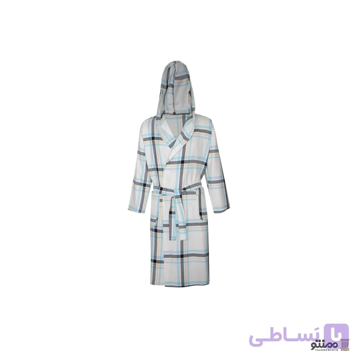 حوله تن پوش پالتویی ابراهیمی یزد مدل چهارخانه نوین کد 20 — تصویر 1