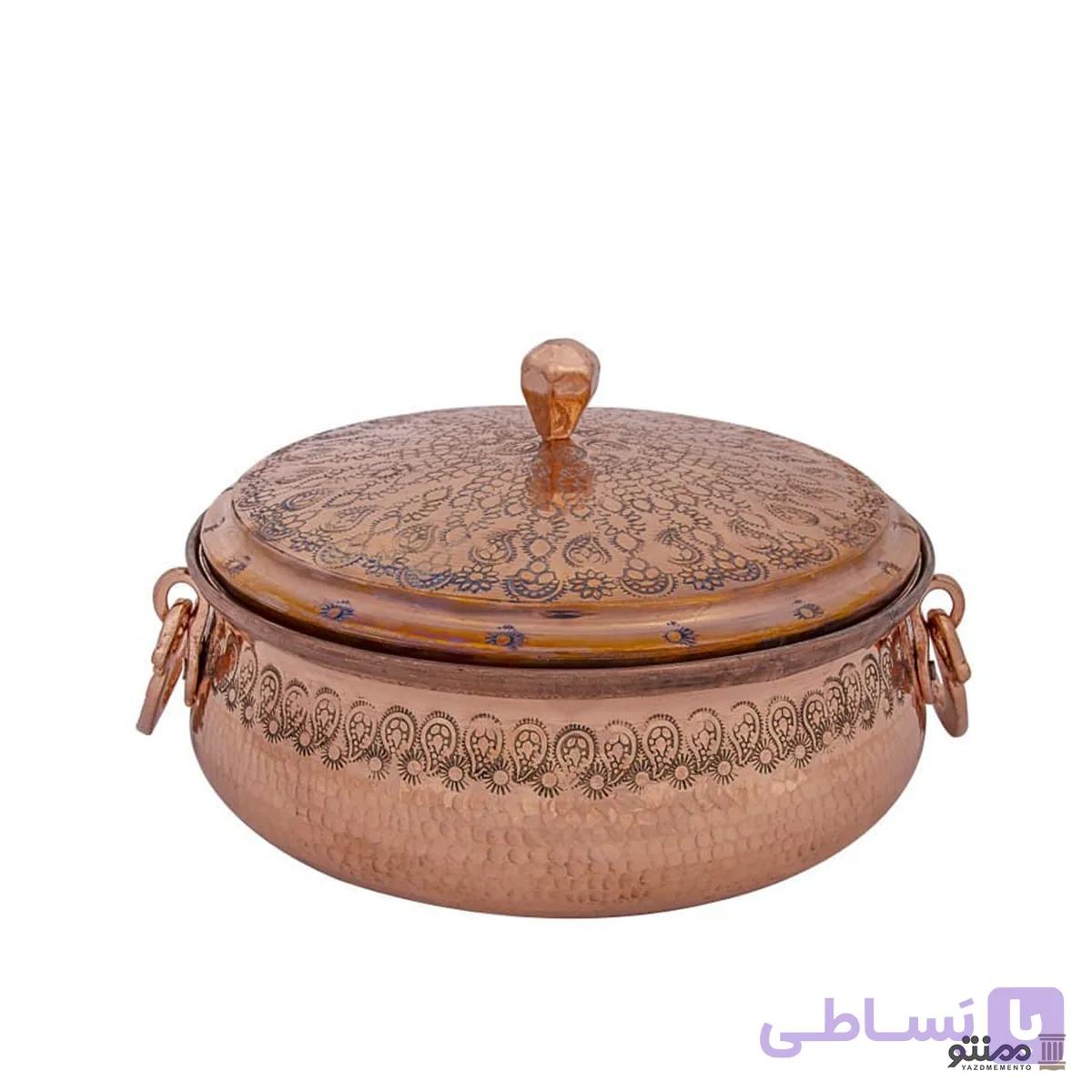 ماهیتابه مسی کوچک دیبا ممتاز — تصویر 1