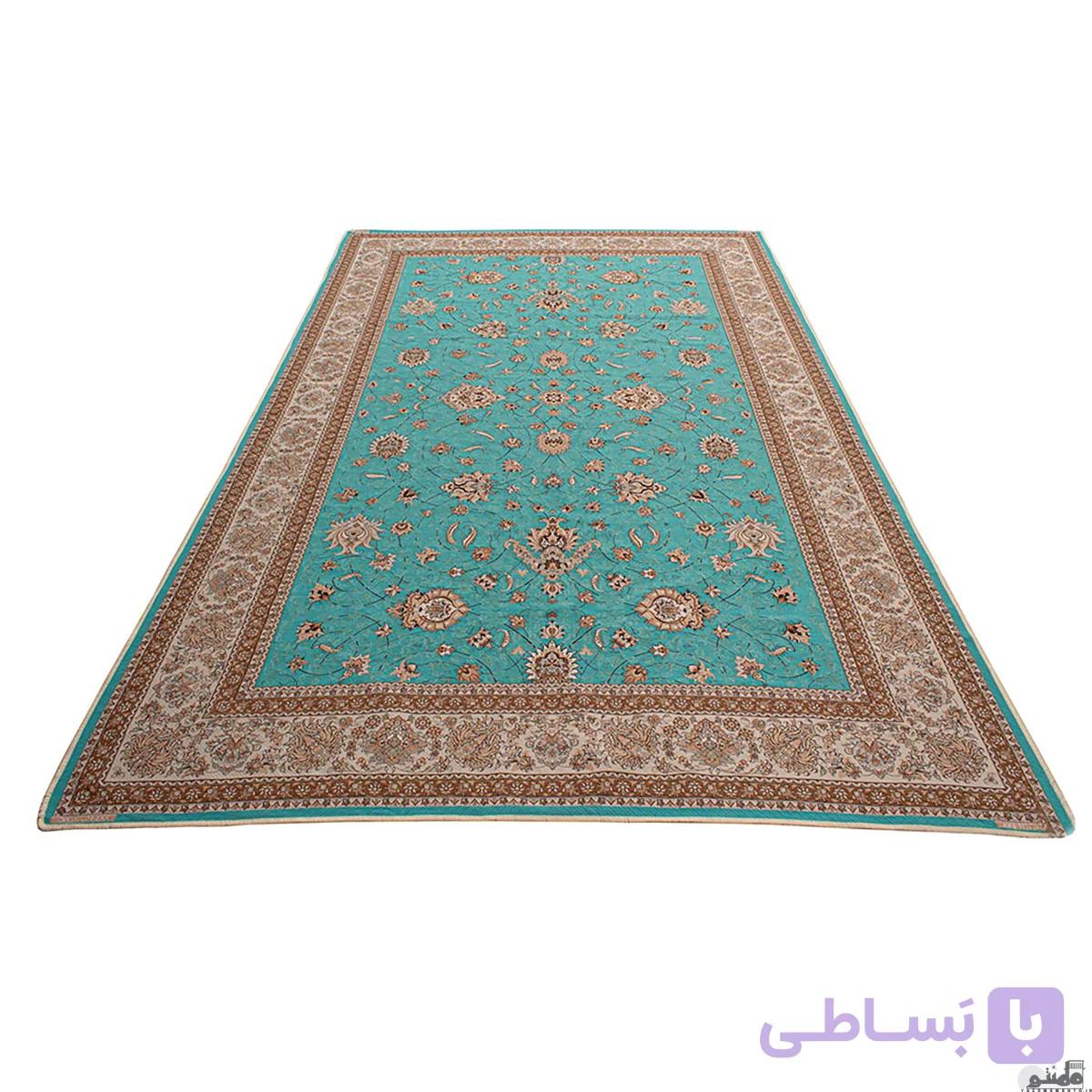 روفرشی شانل هنرکده نیکزاد کد 60 رنگ فیروزه ای — تصویر 1