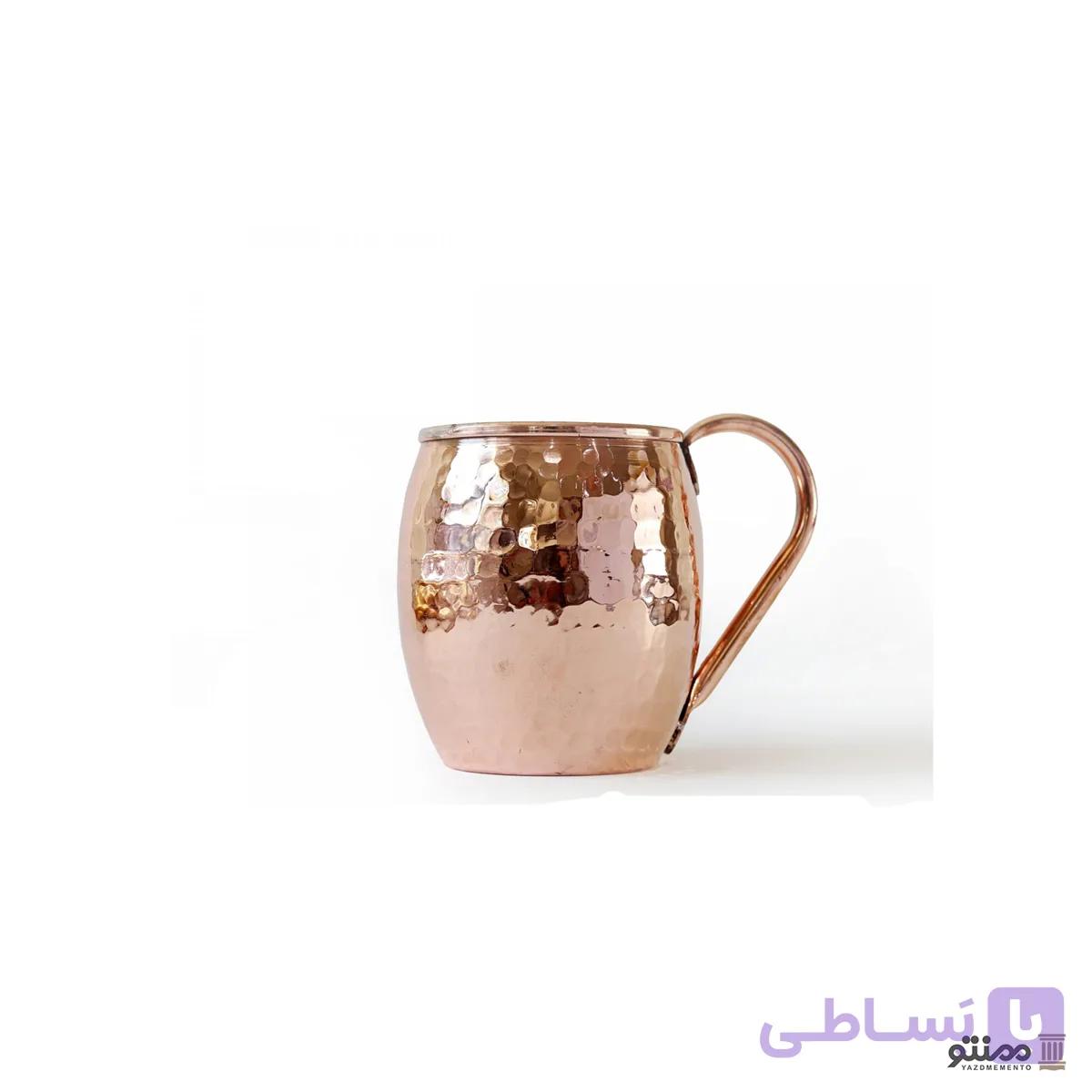 لیوان مسی مدل خمره ای — تصویر 1