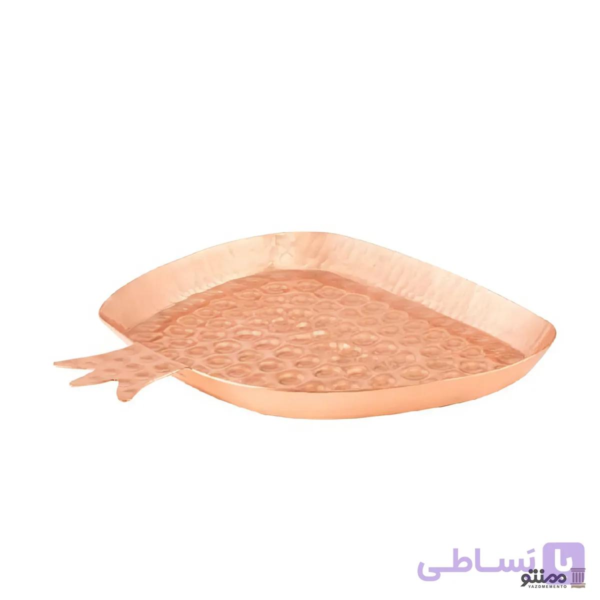 دیس پذیرایی مسی مدل آینار — تصویر 1