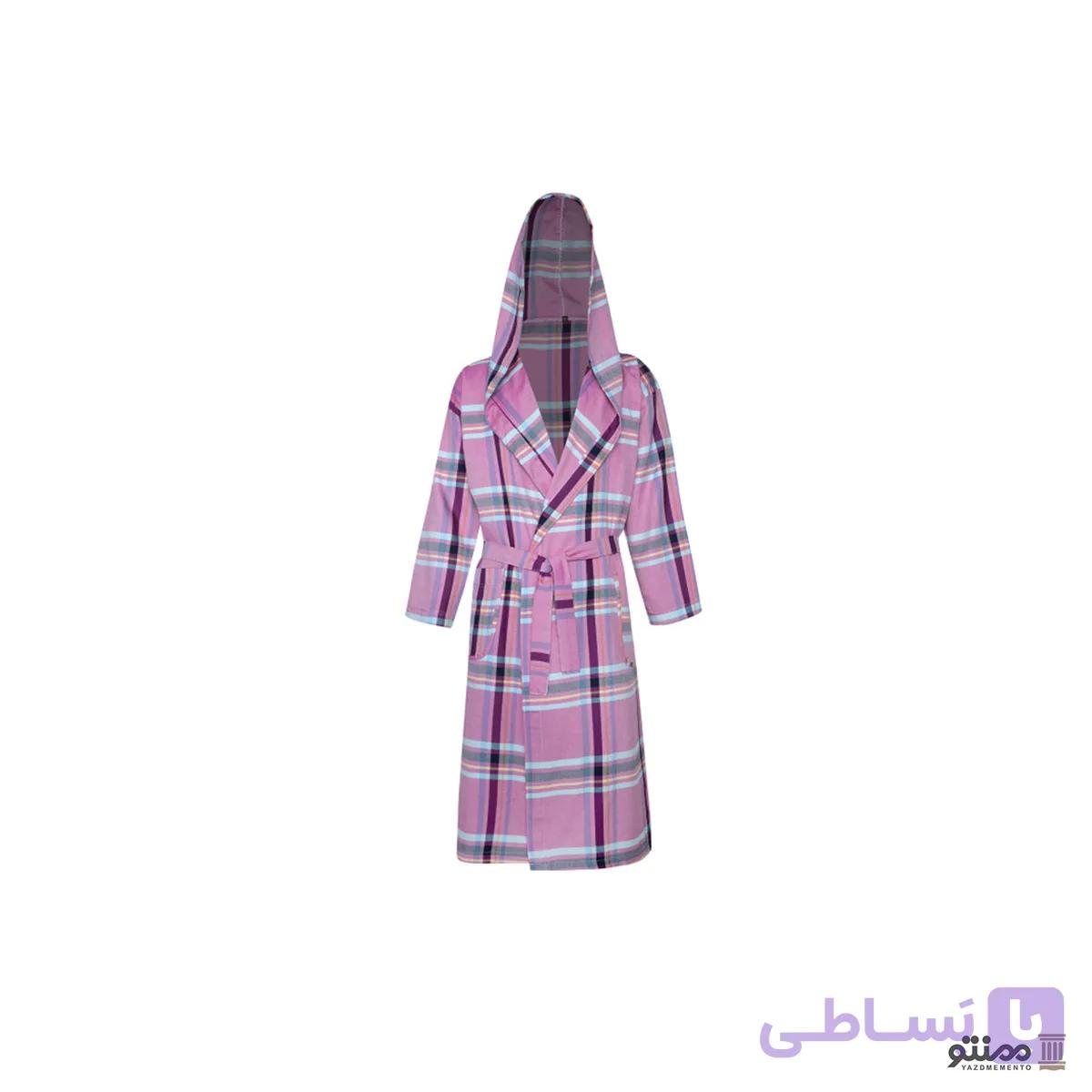 حوله تن پوش پالتویی ابراهیمی یزد مدل چهارخانه نوین کد 22 — تصویر 1