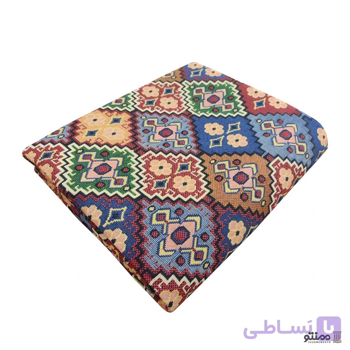روفرشی مخمل سوپر گلشن یزد طرح سنتی — تصویر 1