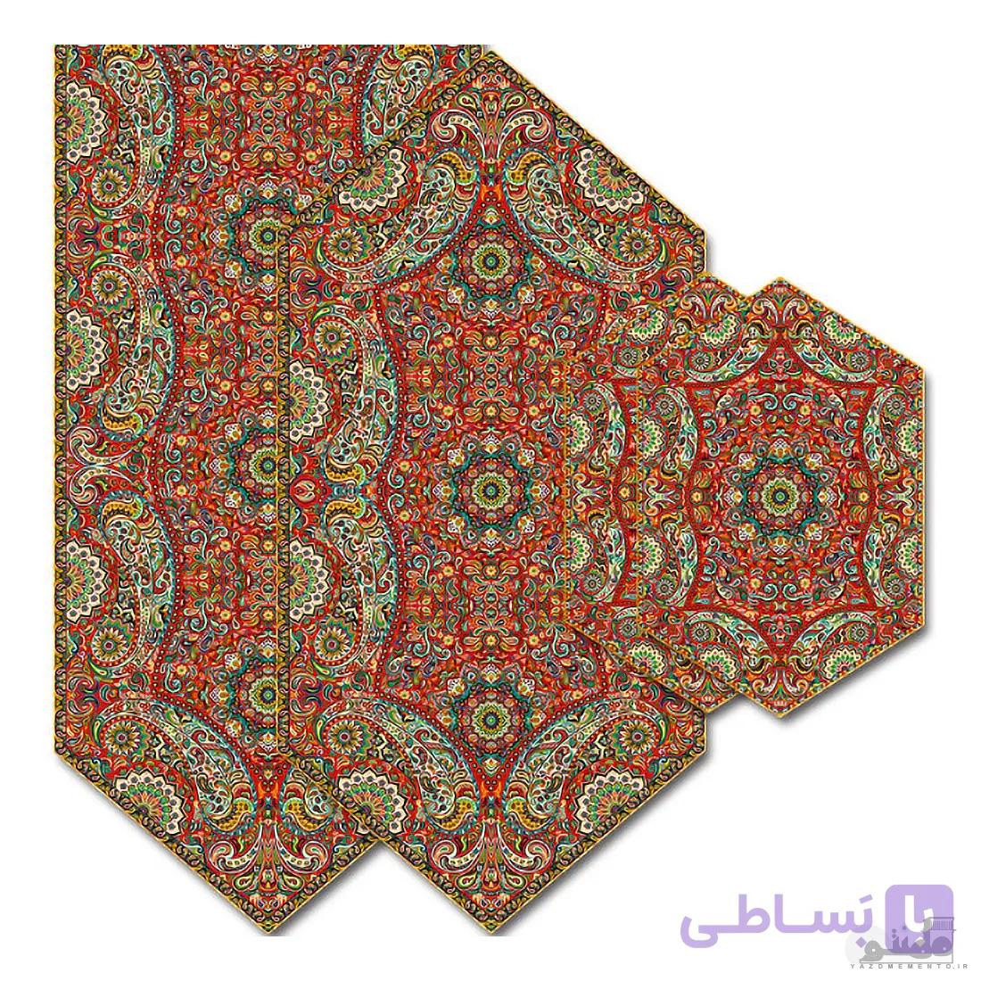 سری چهار تکه ترمه طرح پدیده کد 831