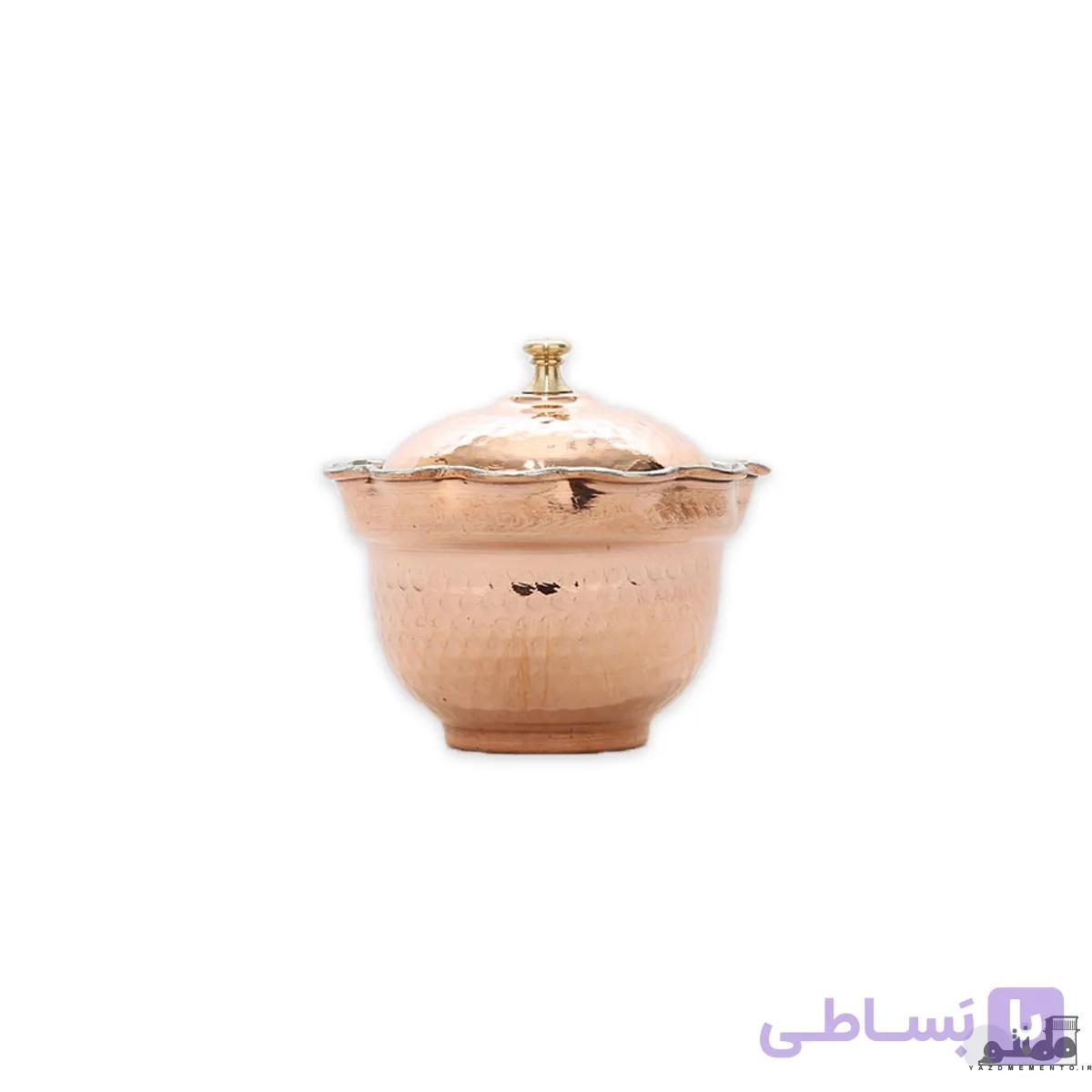 قندان مسی زنجان کد 054 — تصویر 1