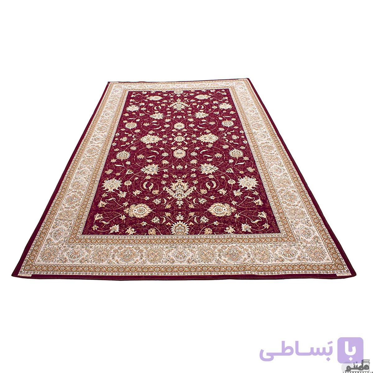روفرشی شانل هنرکده نیکزاد کد 60 رنگ زرشکی — تصویر 1
