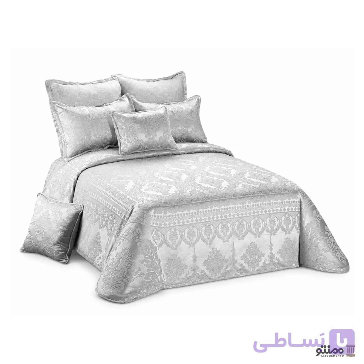 سرویس روتختی 8 تکه سیمین ZWARESKI دو نفره ۲۴۰×۲۵۰ سانتی متر — تصویر 1