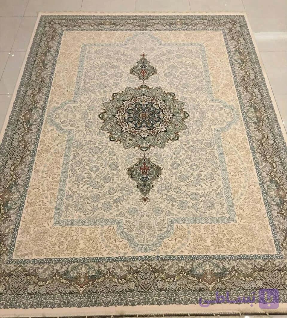 فرش خاطره کویر طرح زنیق 1200 شانه — تصویر 1