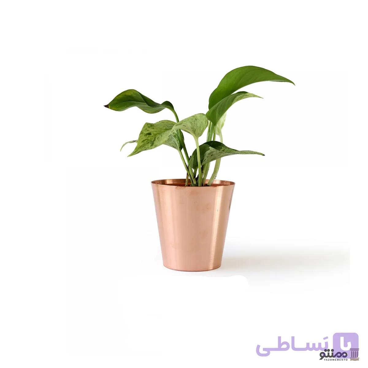 گلدان مسی مدل لیوانی — تصویر 1