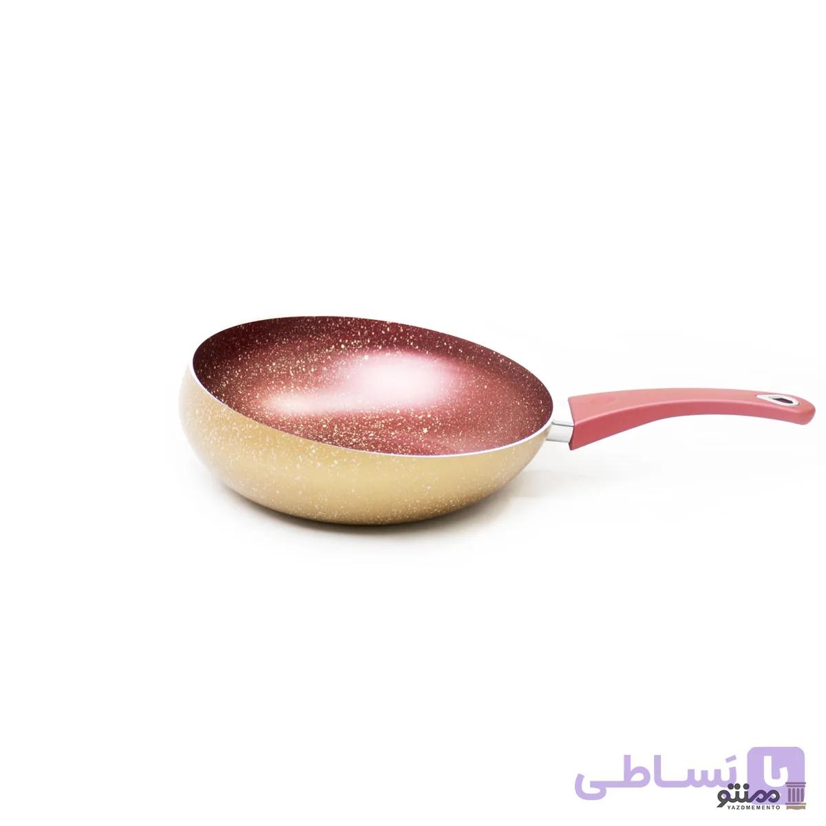 تابه تفلون ووک مدل بومرنگ سایز 28 — تصویر 1