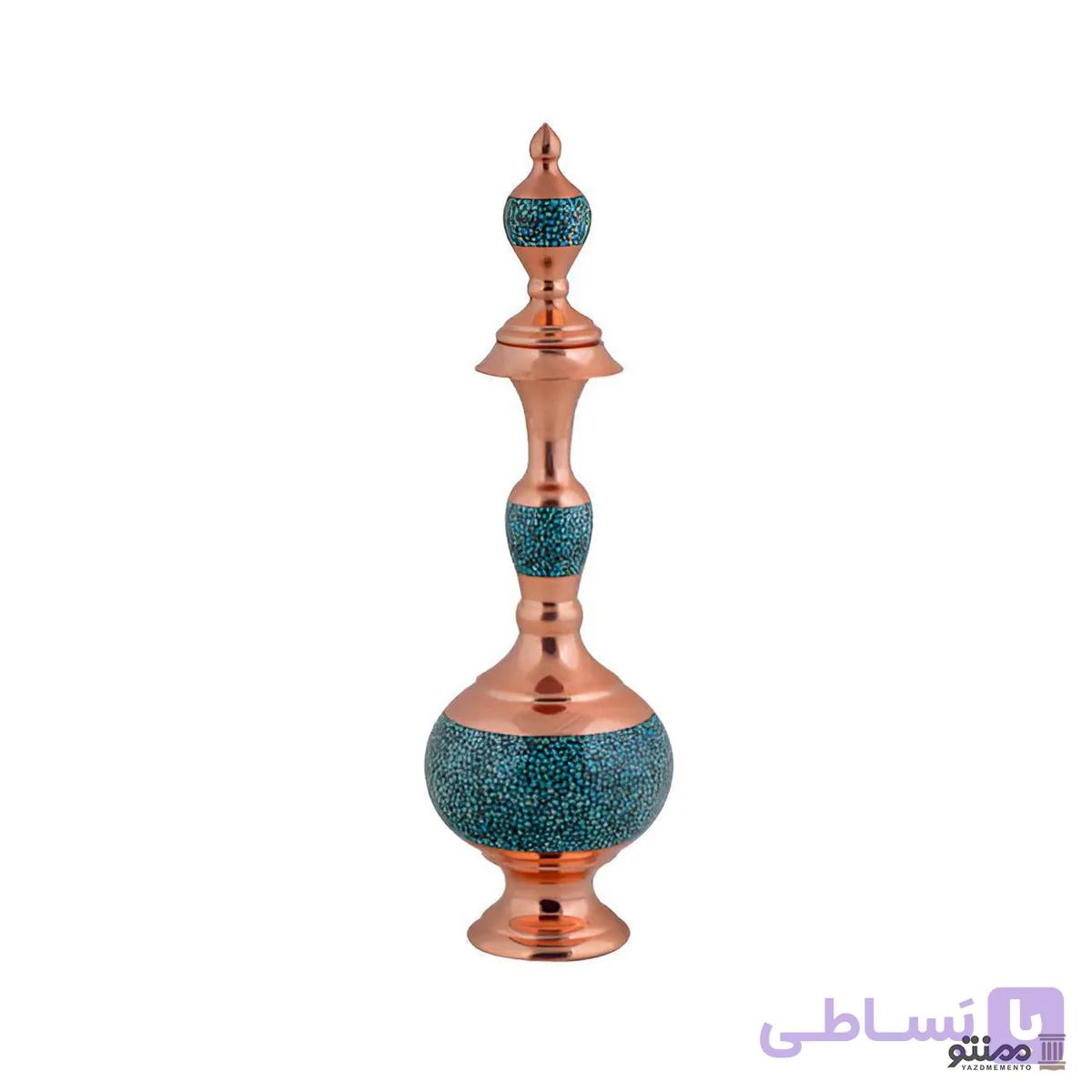 تنگ فیروزه کوبی آقاجانی مدل گیلاسی ارتفاع 37 — تصویر 1