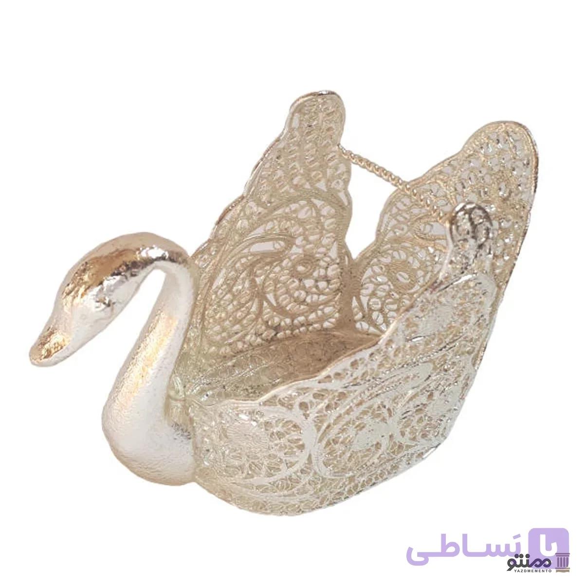 جا قاشقی ملیله کاری مدل قو