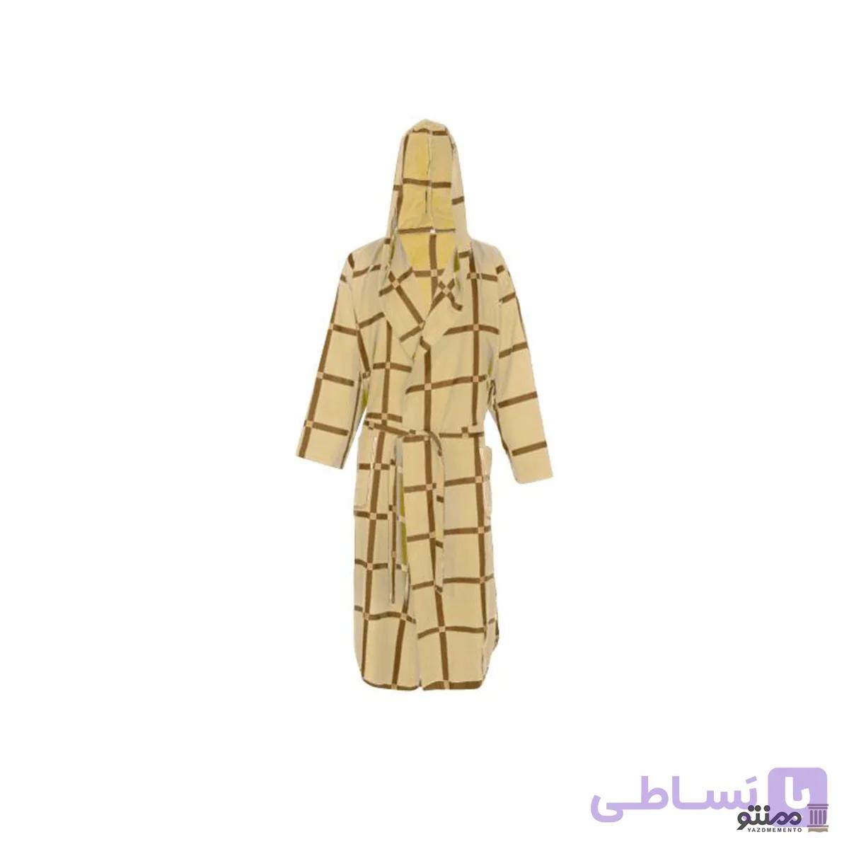حوله تن پوش پالتویی ابراهیمی یزد مدل چهارخانه کد 40 — تصویر 1