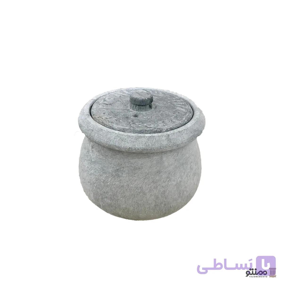 دیزی سنگی طرح شلغمی 12*15 سانتیمتر