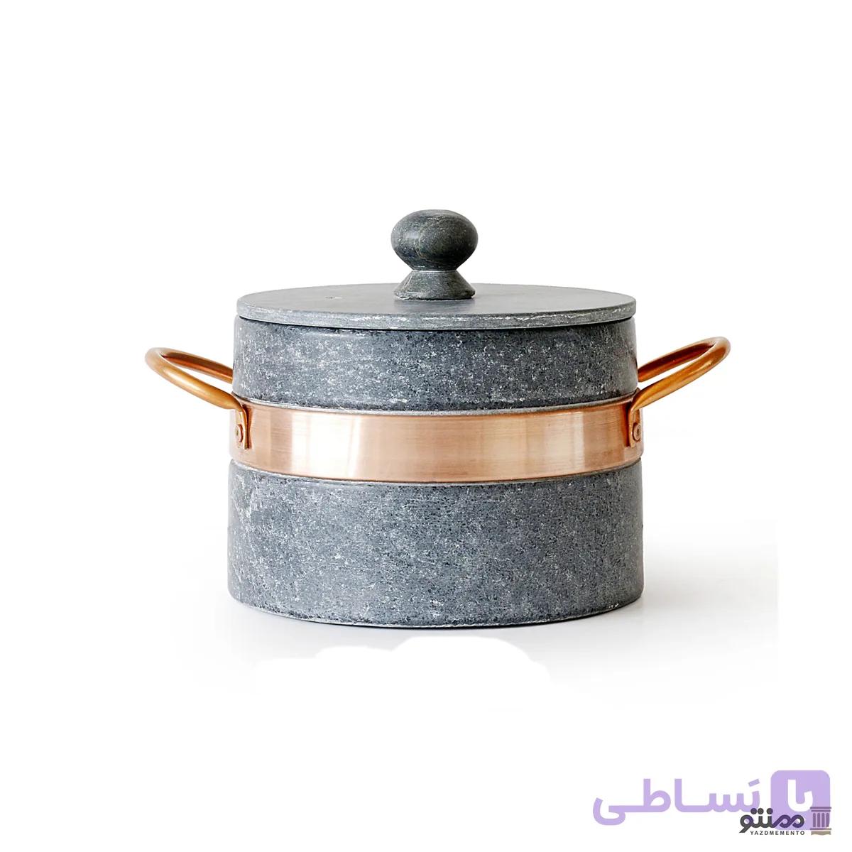 دیزی سنگ و مس دسته دار مدل ساده — تصویر 1