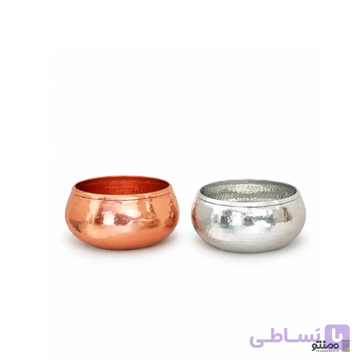 جا شمعی مسی مدل مینو — تصویر 1