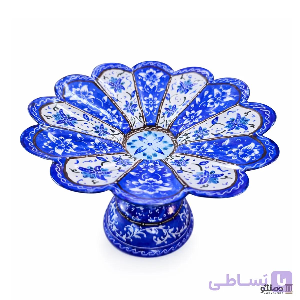 هفت سین میناکاری پایه دار ارتفاع 12 — تصویر 1