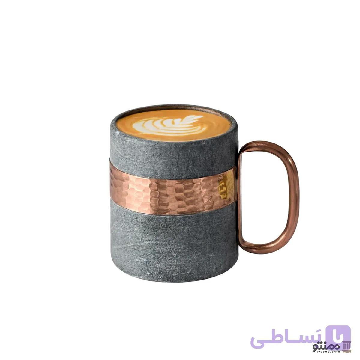 لیوان سنگ و مس 2 تایی