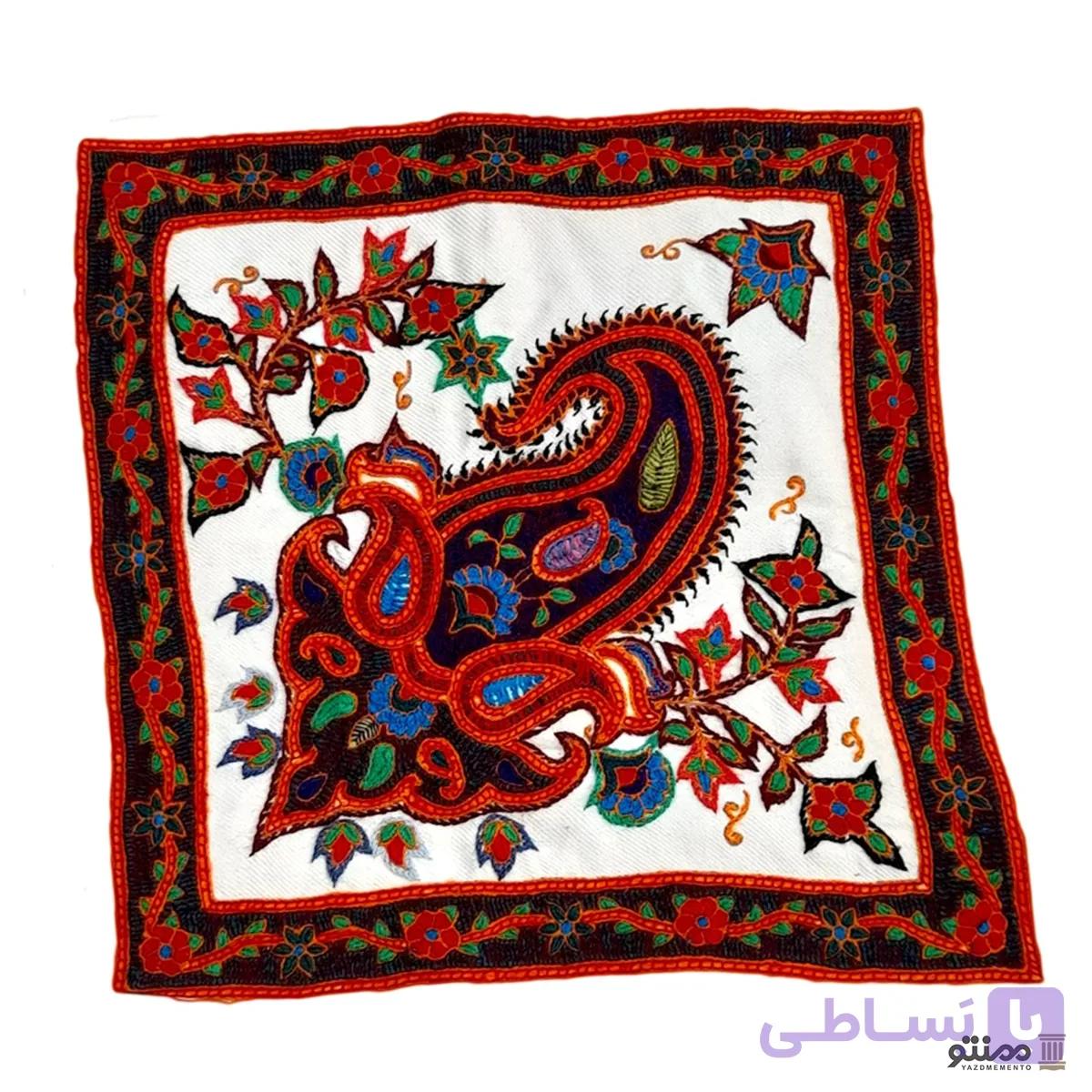 کوسن پته دوزی مدل بازوبند 50*50 سانتی متر