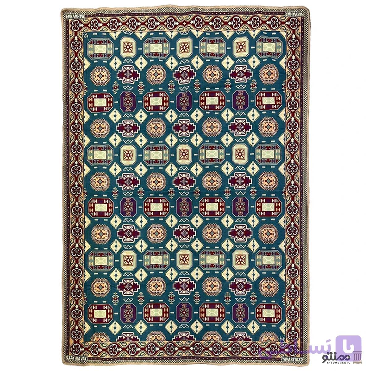 روفرشی مخمل طرح گبه کد 20 — تصویر 1