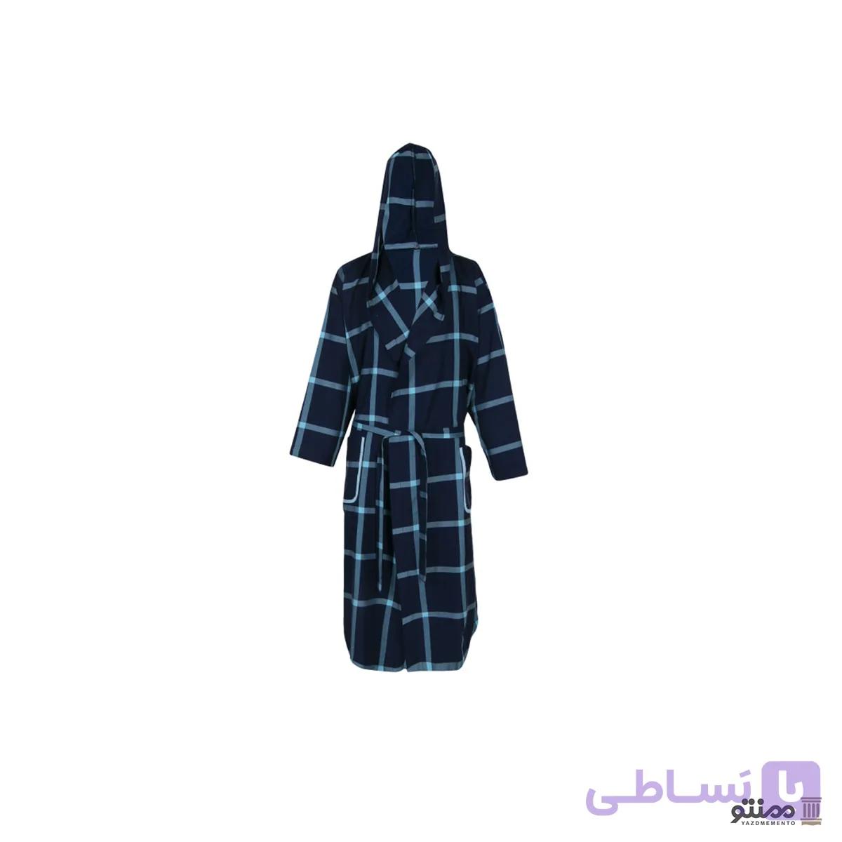 حوله تن پوش پالتویی ابراهیمی یزد مدل چهار خانه کد 12 — تصویر 1