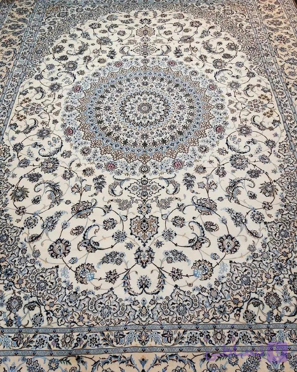 فرش دستباف نائین اصفهان نقشه اخوان — تصویر 1