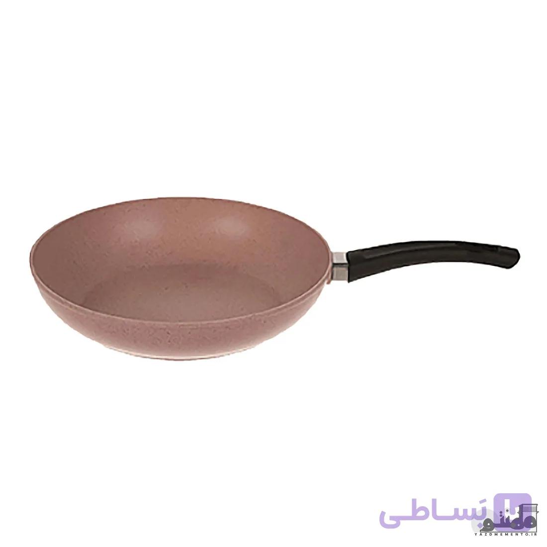تابه گرانیت تک دسته سایز 24 — تصویر 1