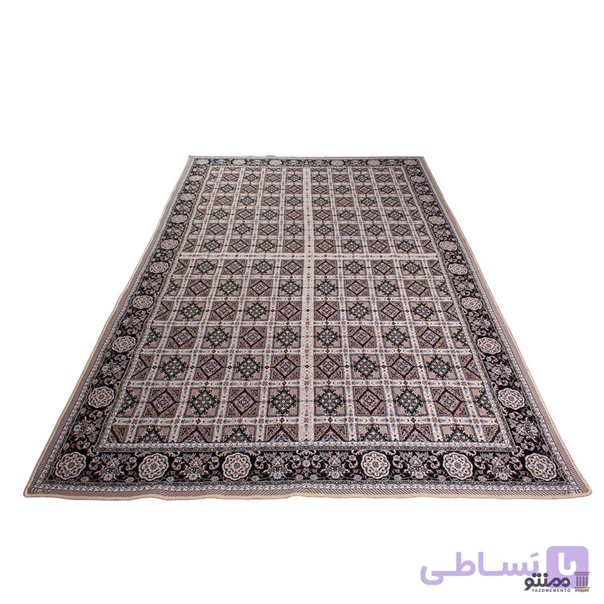 روفرشی ابریشم هنرکده نیکزاد کد 41 رنگ کرم — تصویر 1