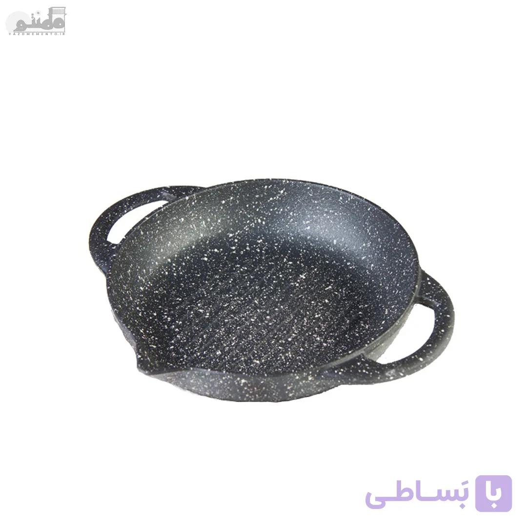 تابه ووک گریل چدن مدل Teyam بدون درب — تصویر 1