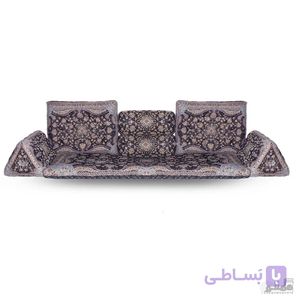 سرویس پشتی سنتی شاه نشین طرح نگین — تصویر 1