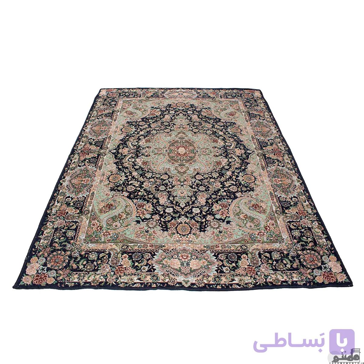روفرشی شانل هنرکده نیکزاد کد 86 رنگ فیروزه ای — تصویر 1