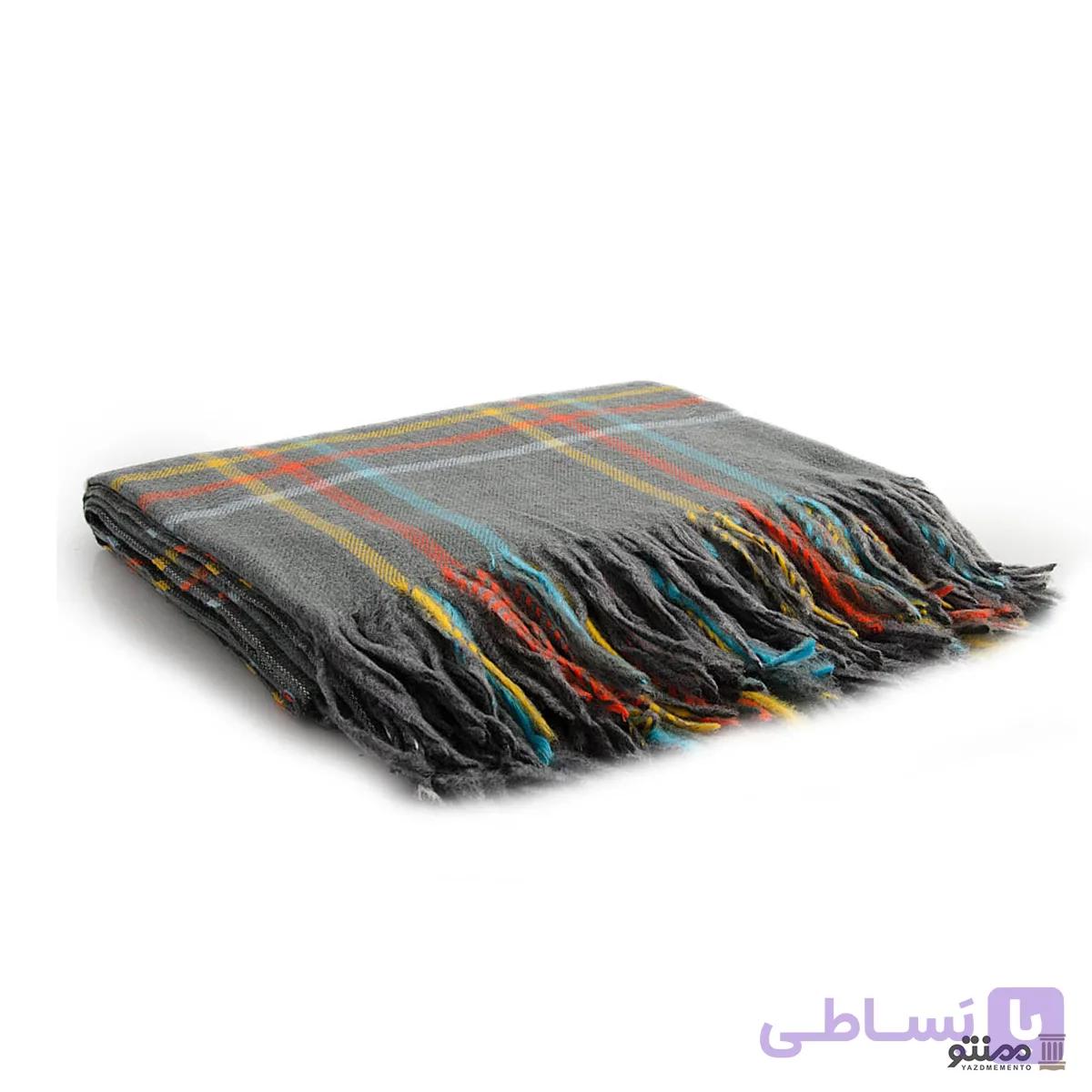 پتو مسافرتی مدل هلیا سایز 220 × 150 سانتی متر لیمویی — تصویر 1