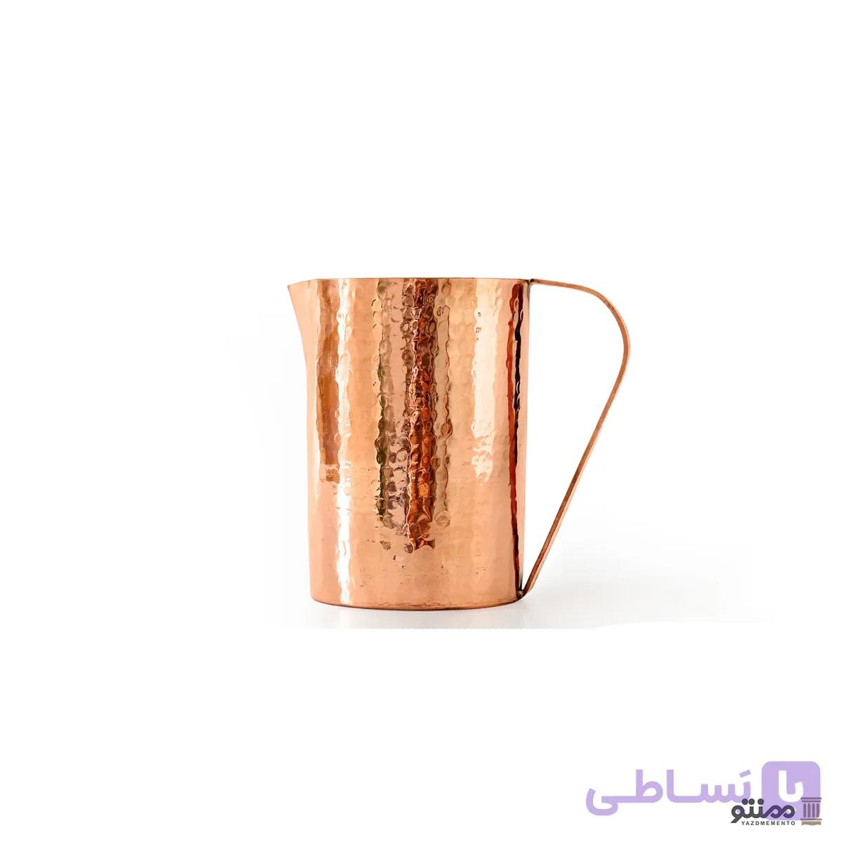پارچ مسی مدل استوانه — تصویر 1