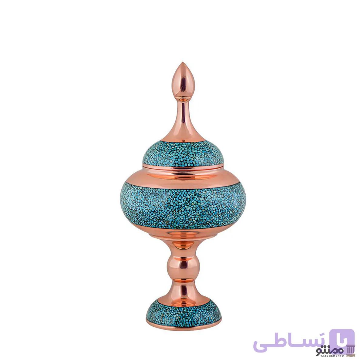 شکلات خوری فیروزه کوبی آقاجانی سایز کوچک ارتفاع 24 — تصویر 1