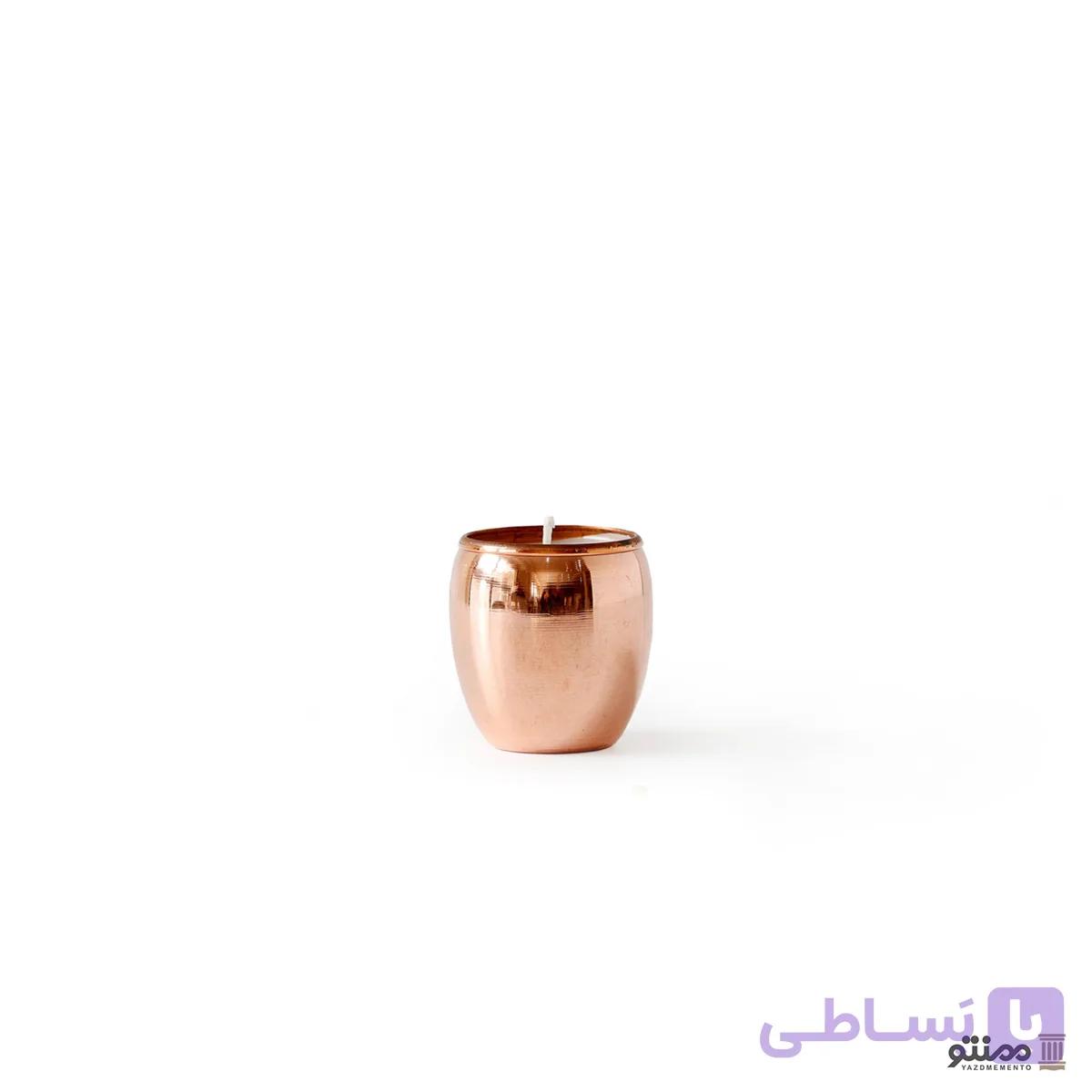 شمعدان مسی مدل شاینا — تصویر 1
