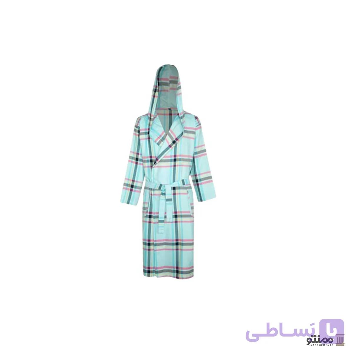 حوله تن پوش پالتویی ابراهیمی یزد مدل چهارخانه نوین کد 14 — تصویر 1