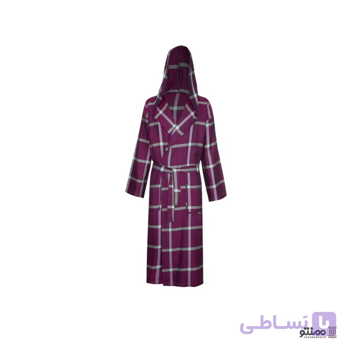 حوله تن پوش پالتویی ابراهیمی یزد مدل چهارخانه کد 42 — تصویر 1