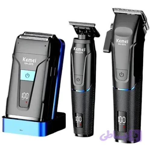 ست ماشین اصلاح کیمی مدل KM-2375