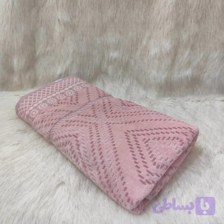 حوله استخری مخمل نخ رنگی