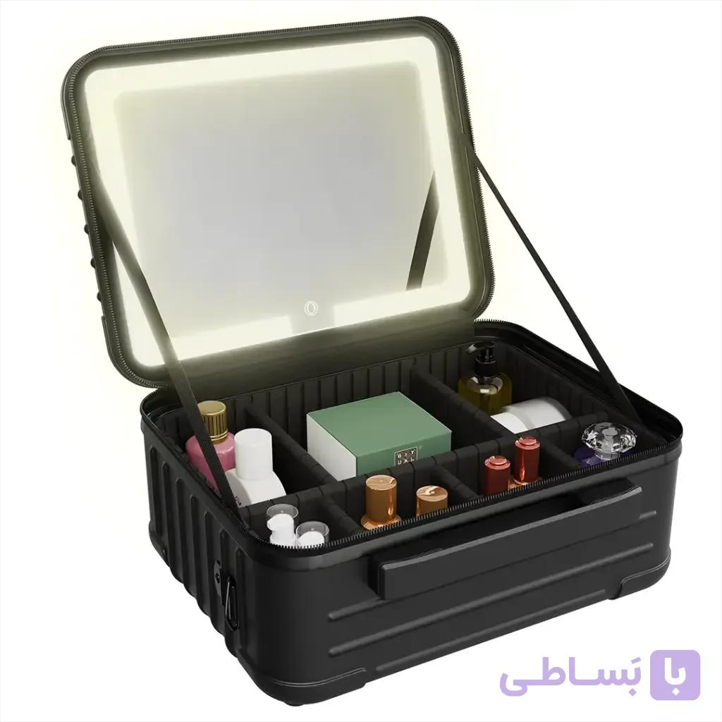 کیف لوازم آرایش پرودو رینگ لایت دار مدل MAKEUP BAG WITH DETACHABLE — تصویر 1