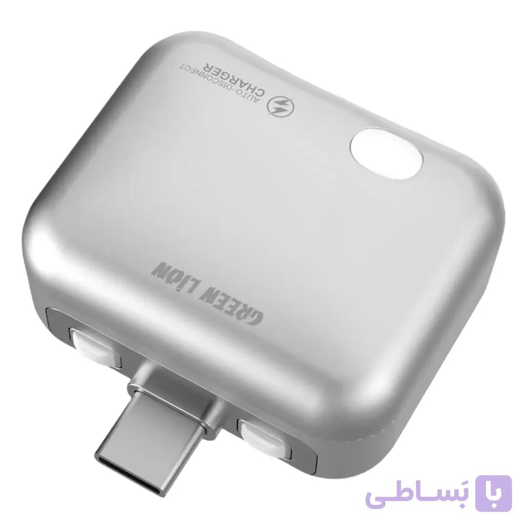 آداپتور هوشمند ۱۴۰ وات گرین لاین مدل GL-WC72 با قطع خودکار — تصویر 1