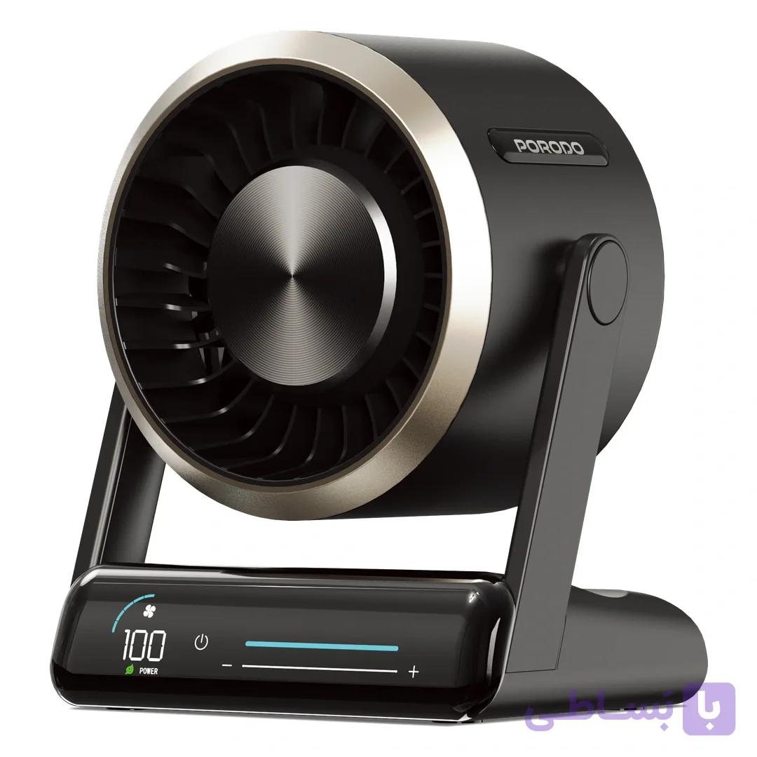 پنکه شارژی رومیزی پرودو مدل  CHILLO CORE LED — تصویر 1